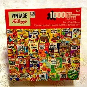 🧩USED 1000 pc Vintage Kellogg’s puzzle 🧩